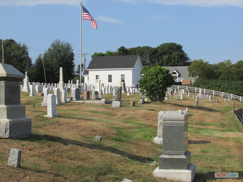 Flagpole Separates Old and New Yards