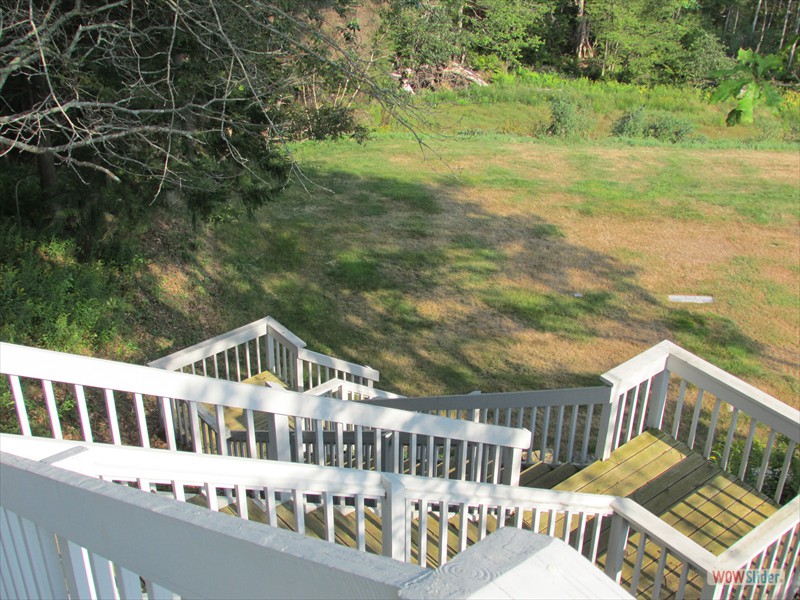 Stairs to the Intervale Terrace
