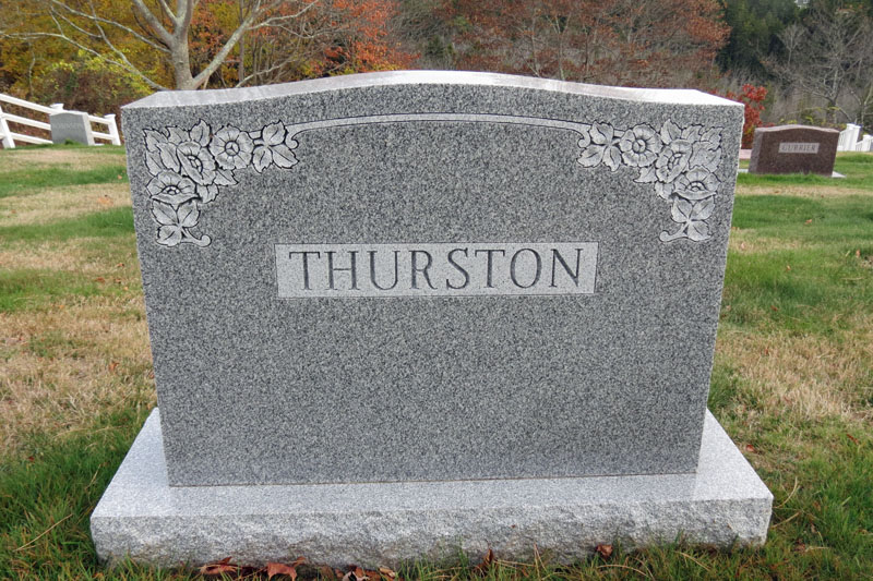  Thurston Family monument