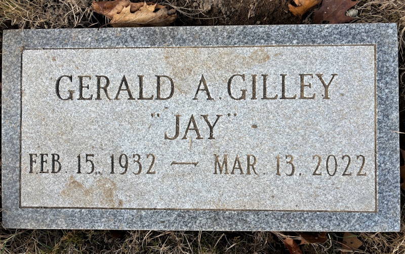 Gerald A. Gilley monument