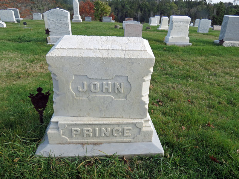 John Prince monument