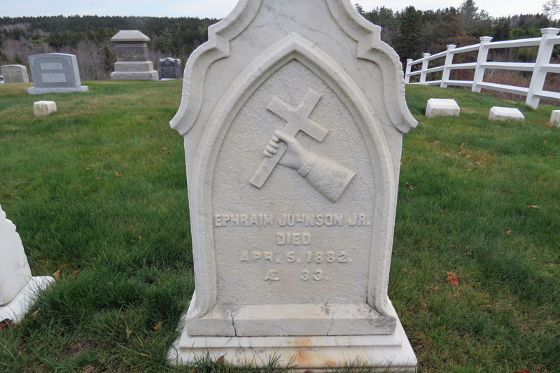 Ephraim Johnson, Jr monument