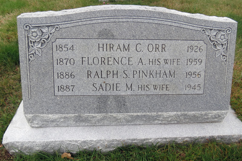 Orr-Pinkham monument