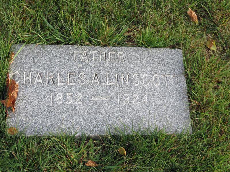 Charles A. Linscott monument