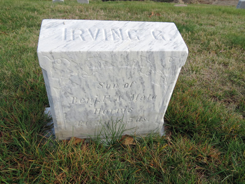 Irving G. Harris monument