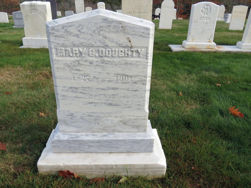 Mary C. Doughty monument