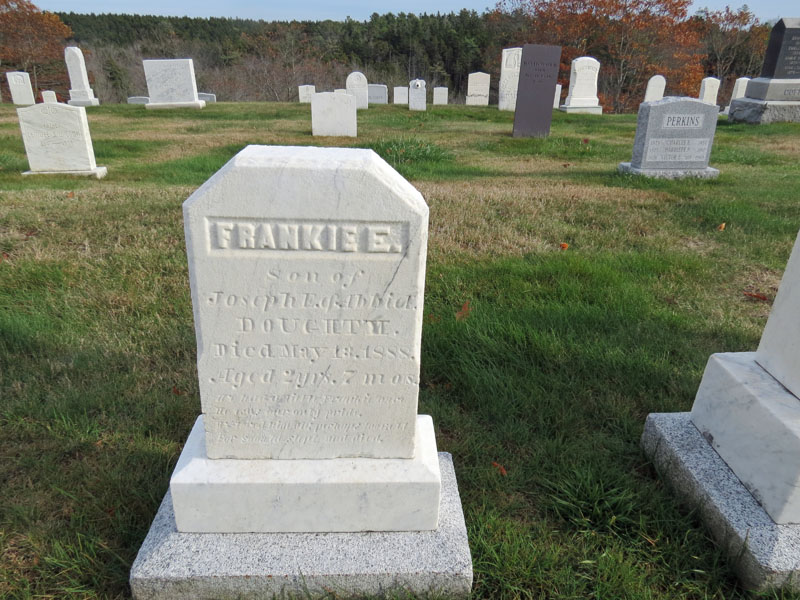 Frankie Doughty monument