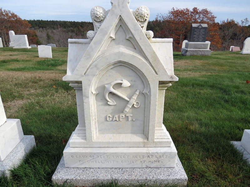 Captain James Orr monument front