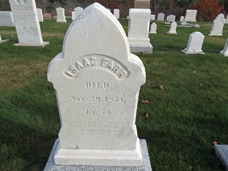 Isaac Farr monument