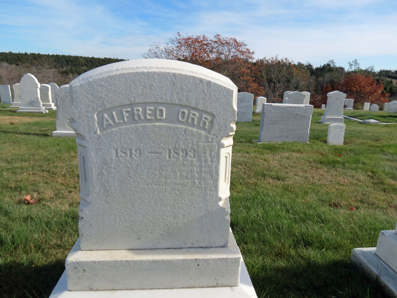 Alfred Orr monument