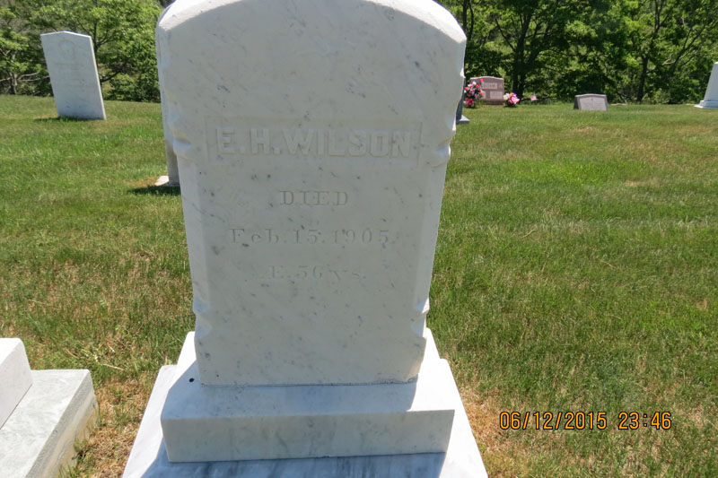 Elbridge H. Wilson monument