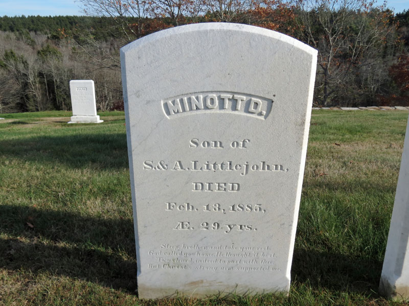 Minott D. Littlejohn monument