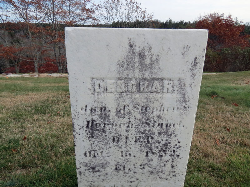 Deborah Sinnett monument