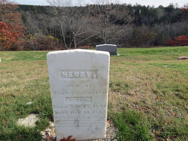Henry Green monument