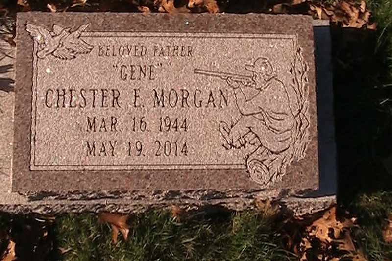 Chester E. Morgan monument