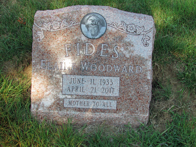 Elaine Fides monument